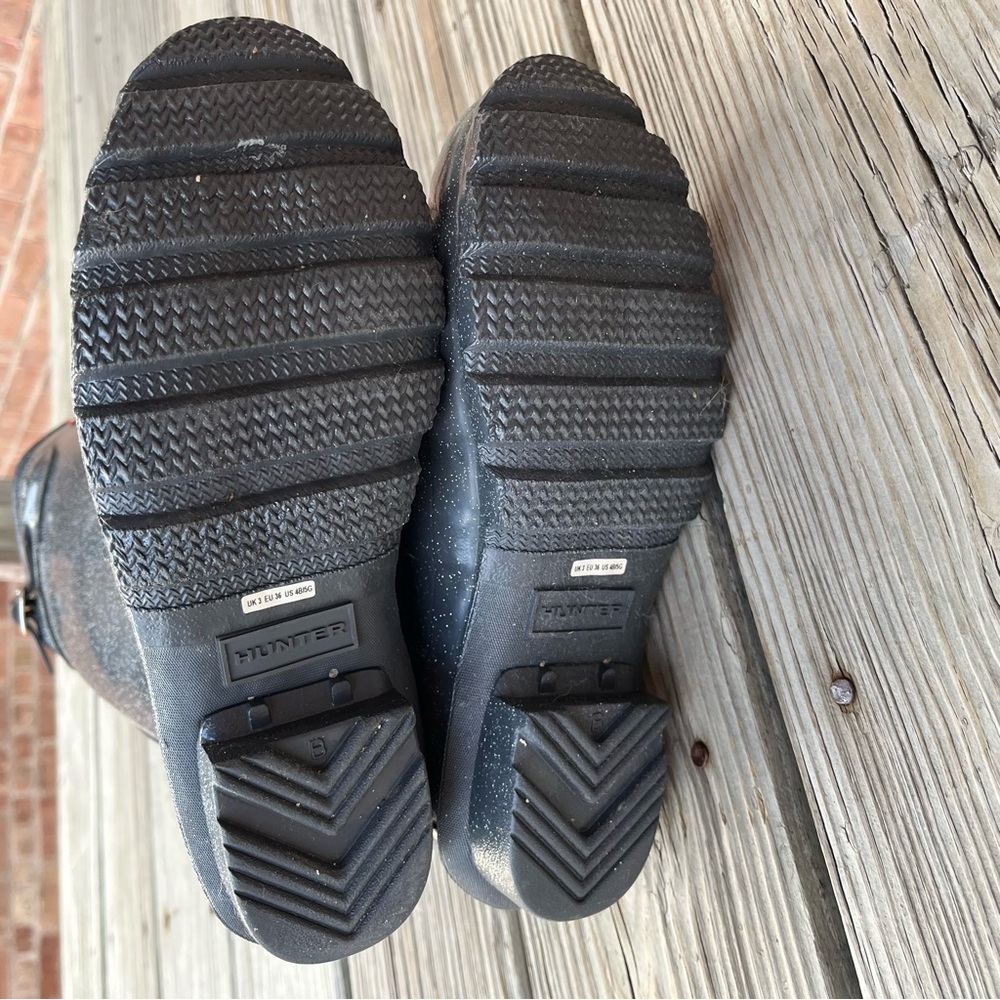 Grey glitter hunter boots - Picture 5 of 6